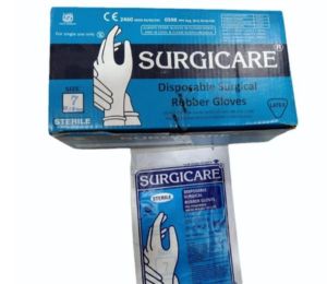 Disposable Surgical Rubber Gloves